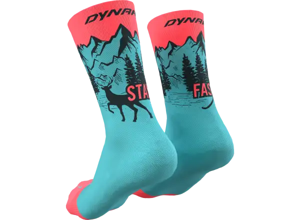 Dynafit Stay Fast sportovní ponožky Marine Blue