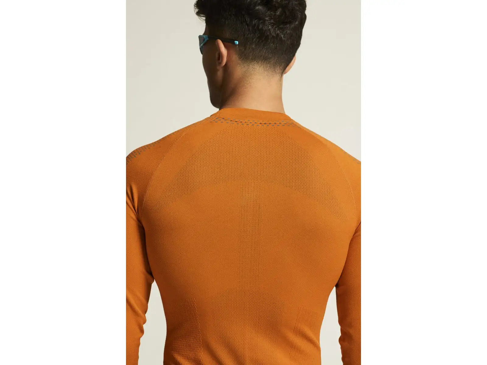 Craft ADV Warm Intensity pánské funkční triko dlouhý rukáv oranžová