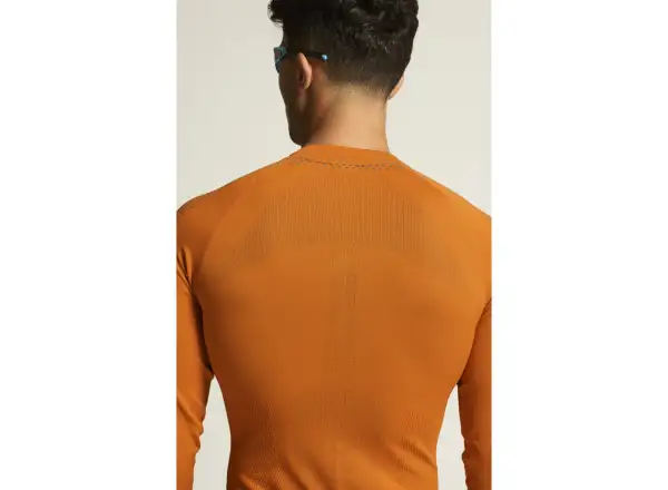 Craft ADV Warm Intensity pánské funkční triko dlouhý rukáv oranžová