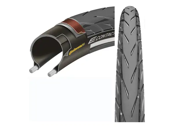 Continental E.Contact Reflex 26x1,75" MTB plášť drát