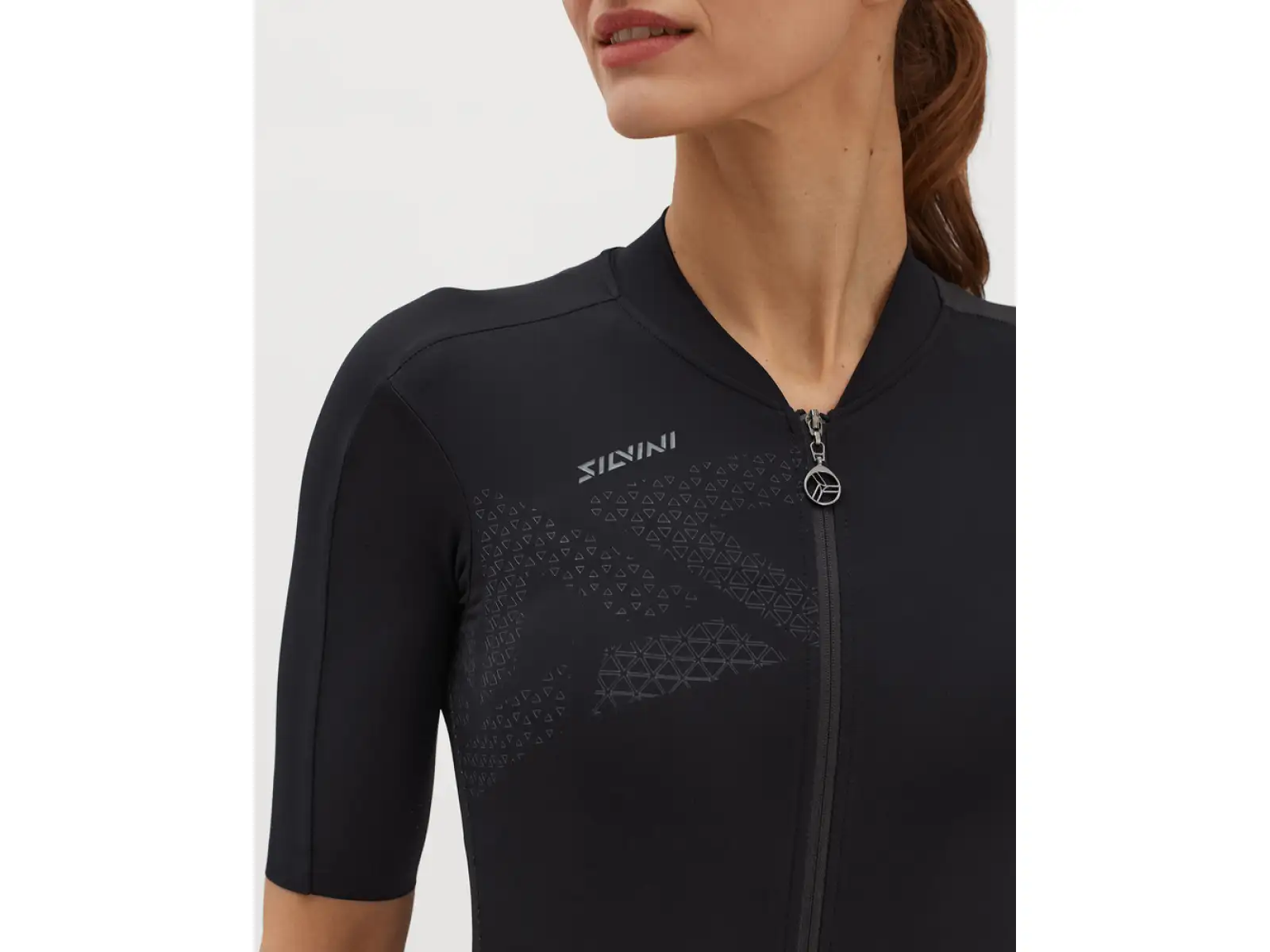Silvini Rosalia dámský dres krátký rukáv Black/Charcoal