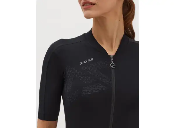 Silvini Rosalia dámský dres krátký rukáv Black/Charcoal