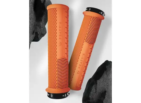 Peaty's Monarch Knurl Thin gripy Mango