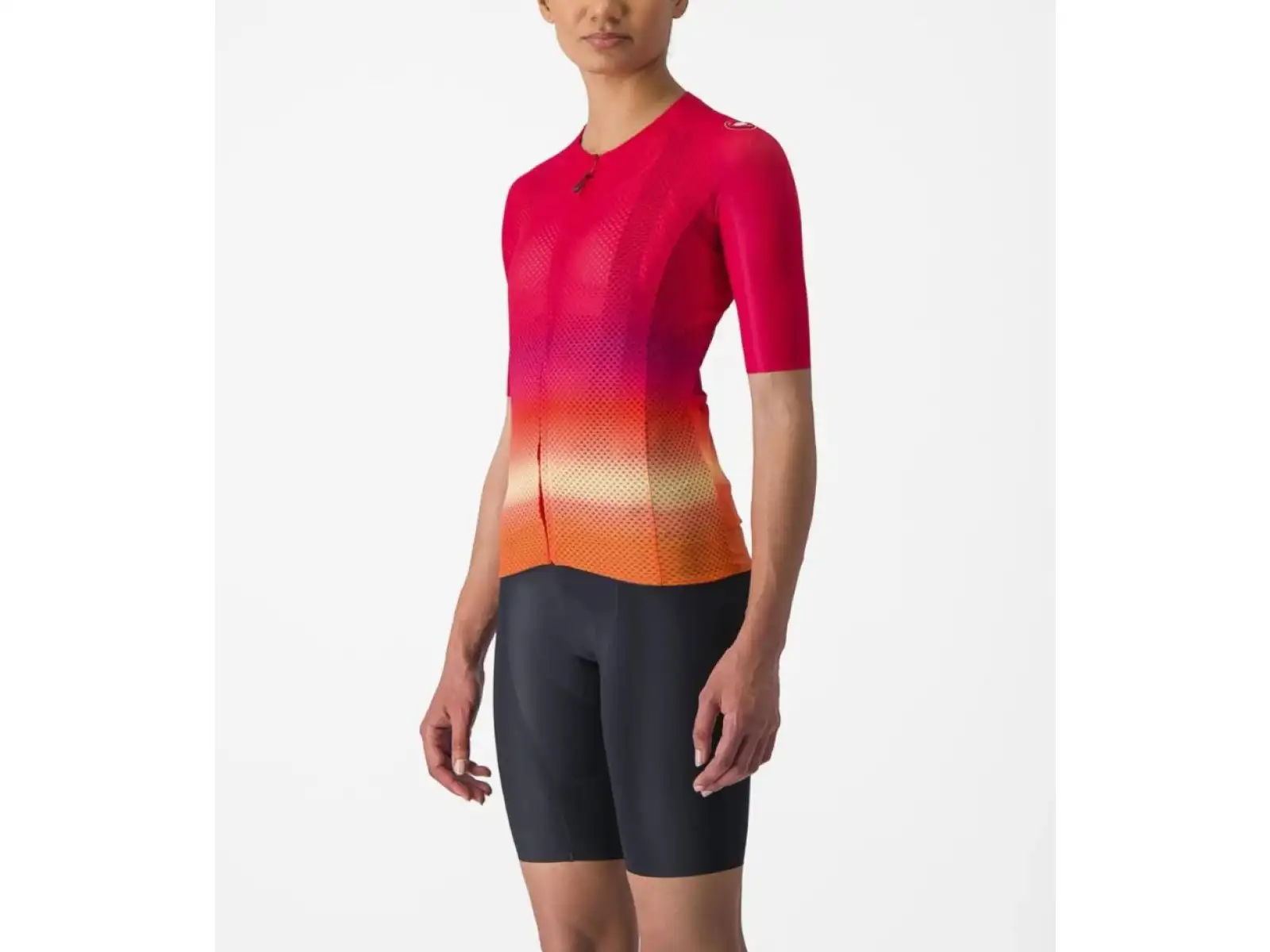 Castelli Climbers 4.0 dámský dres krátký rukáv Hibiscus