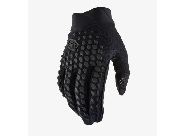 100% Geomatic pánské rukavice Black/Charcoal
