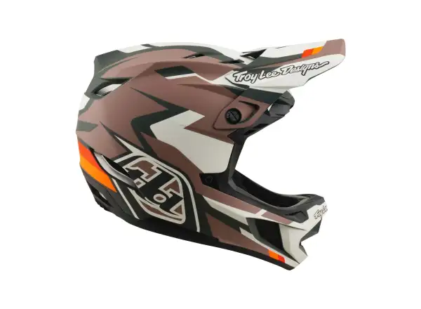 Troy Lee Designs D4 Polyacrylite MIPS přilba Roamer Clay