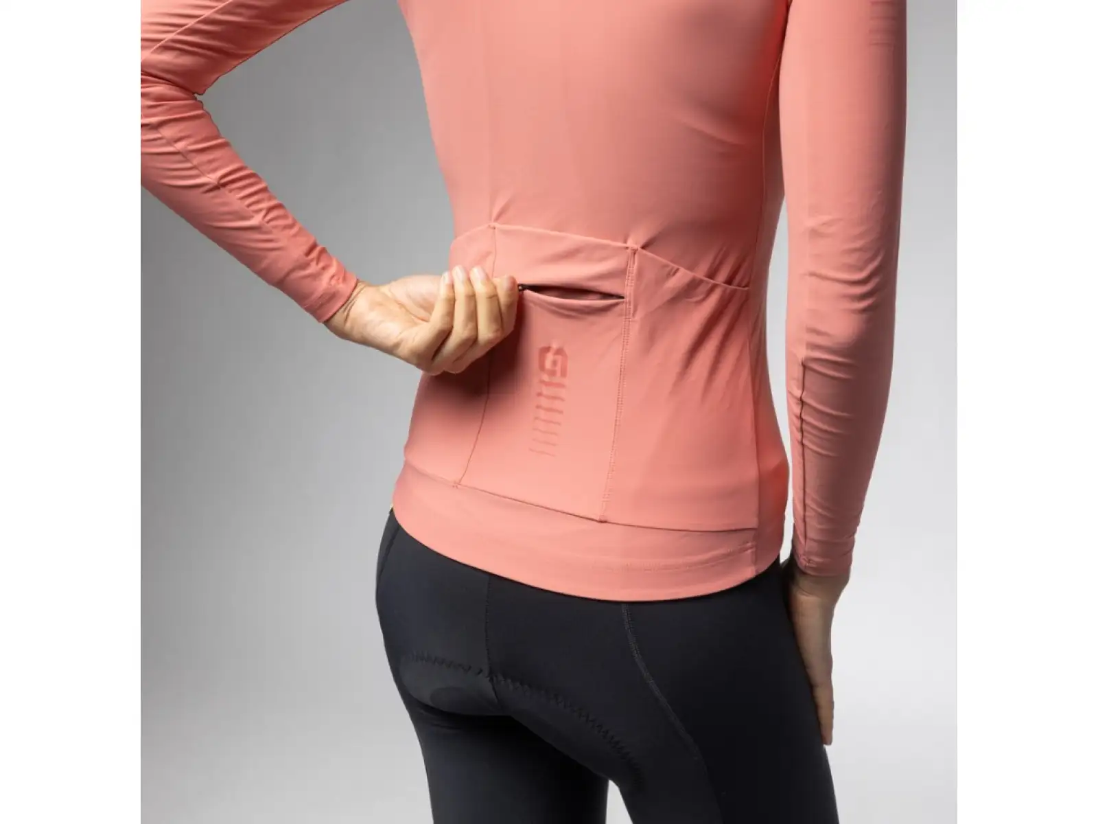 Alé R-EV1 Warm Race 2.0 dámský zateplený dres dlouhý rukáv Baroque Rose