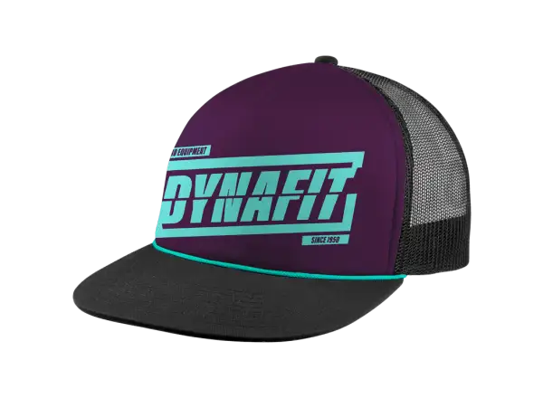 Dynafit Graphic Trucker kšiltovka Royal Purple/Tabloid