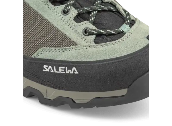 Salewa Mountain Trainer 3 Tech Mid GTX dámské turistické boty Shadow/Faded Green