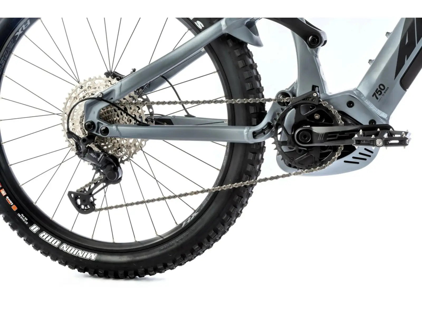 Apache Quruk 1 Bosch 1000 Wh celoodpružené elektrokolo tmavě šedá