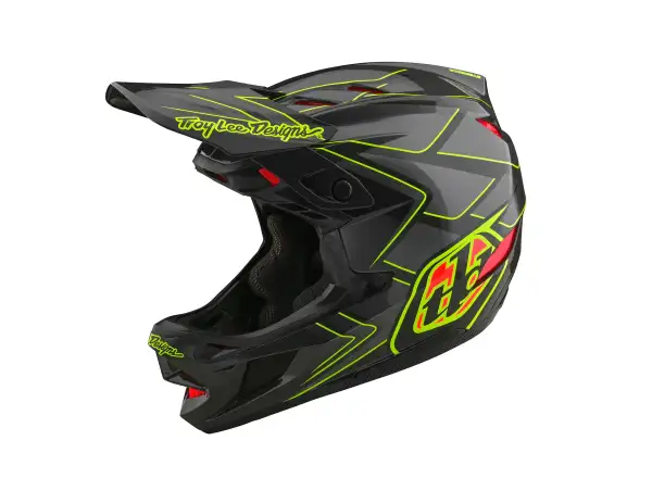 Troy Lee Designs D4 Composite Ghostwing přilba Gray