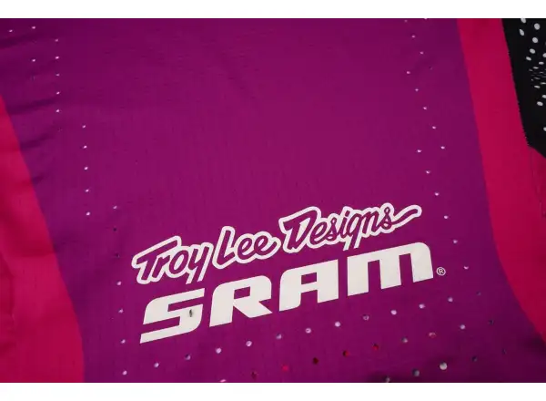 Troy Lee Designs x SRAM Sprint Ultra pánská dres dlouhý rukáv Radioscape Fuchsia
