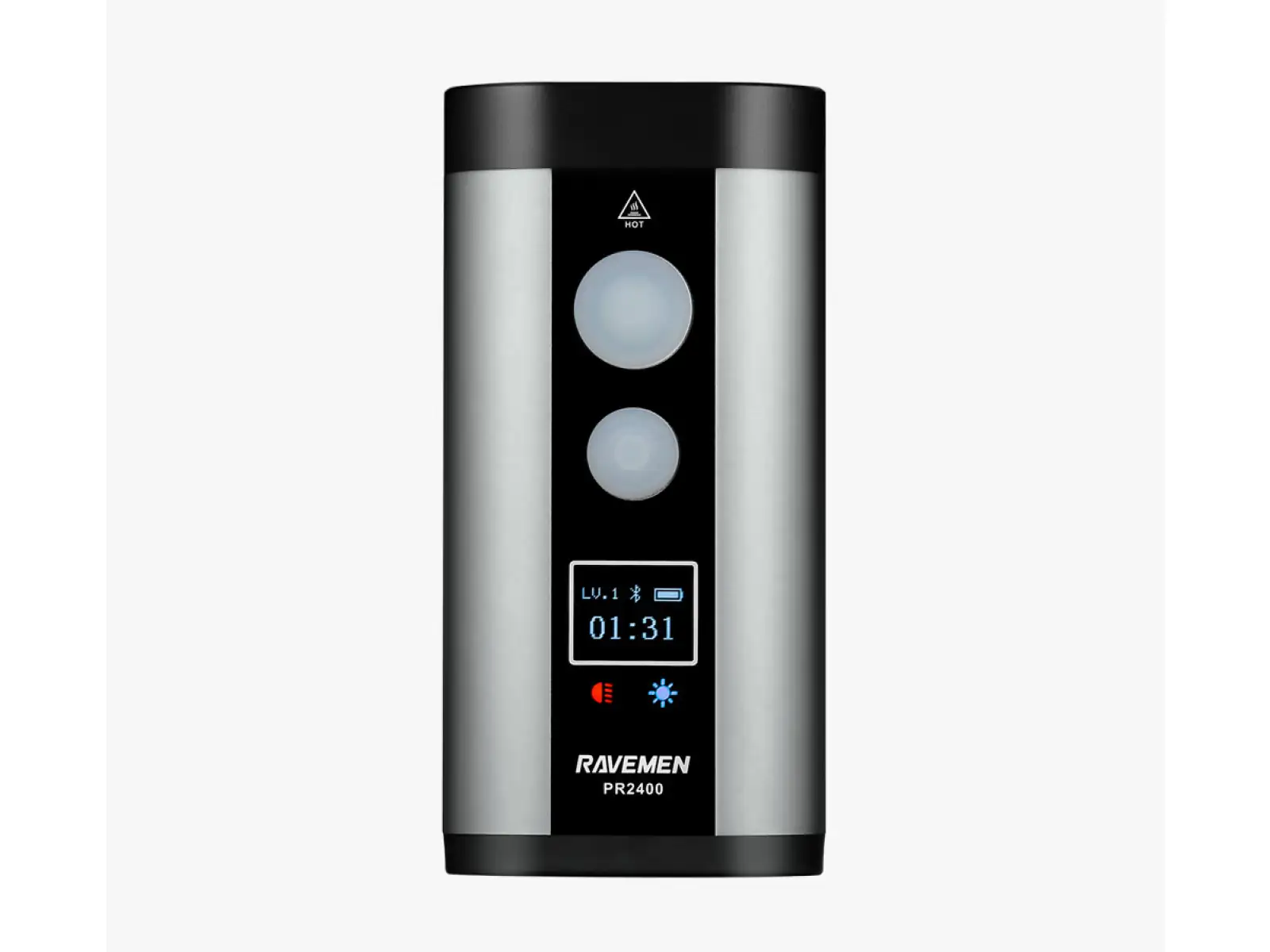 Ravemen PR2400 přední světlo černá