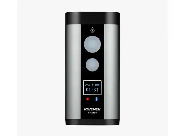 Ravemen PR2400 přední světlo černá