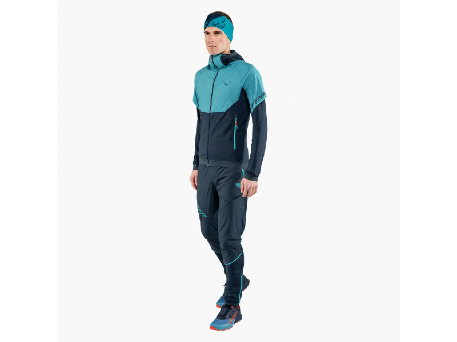 Dynafit Alpine Hybrid běžecká bunda pánská Storm Blue