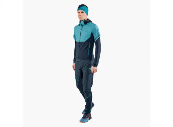 Dynafit Alpine Hybrid běžecká bunda pánská Storm Blue