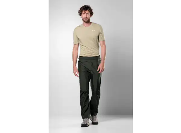 Salewa Puez PTX pánské kalhoty dark olive