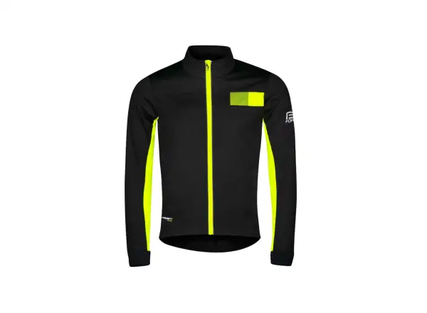 Force Frost Kid softshell Dětská bunda černo-fluo