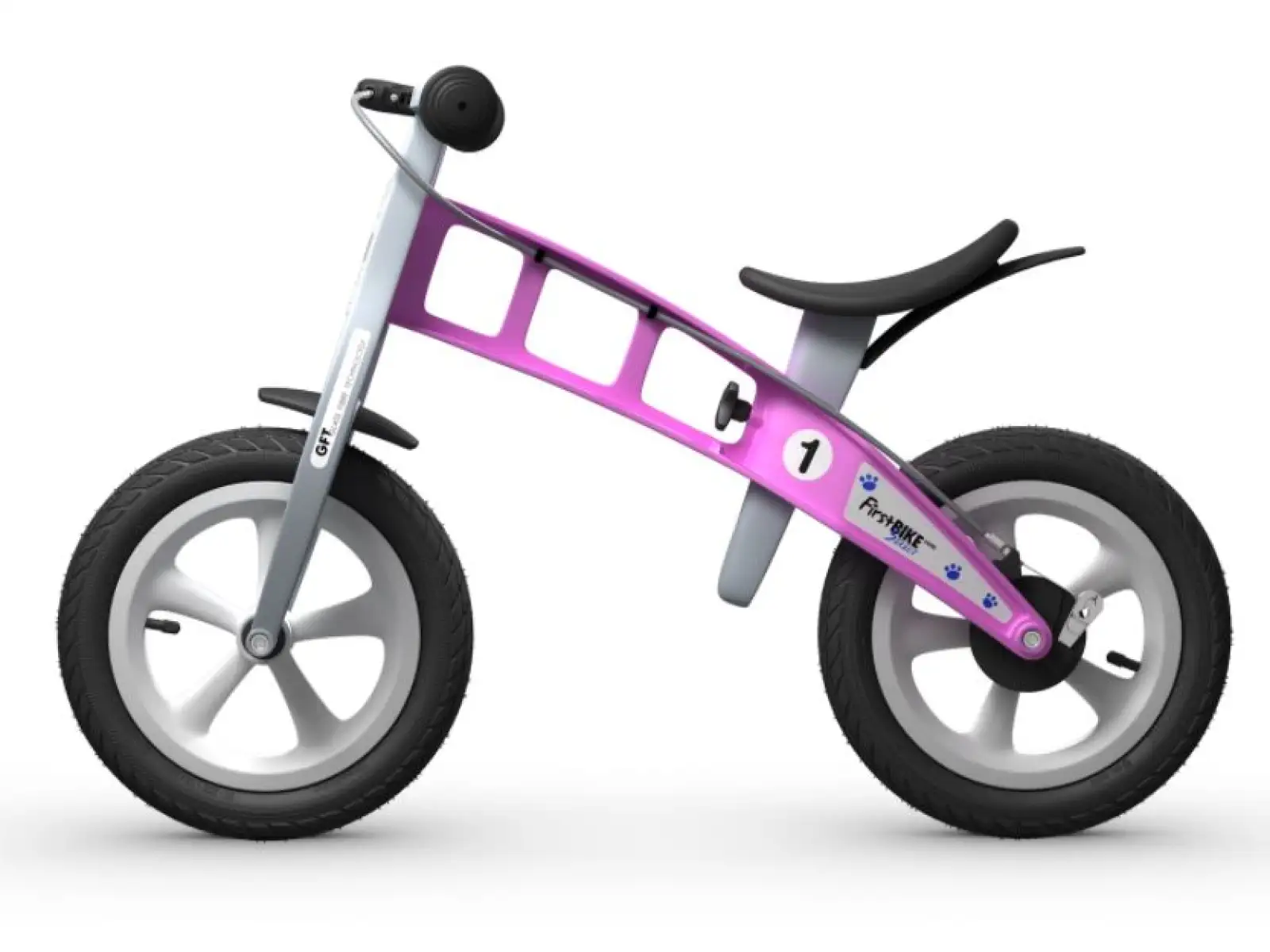 First Bike Street dětské odrážedlo růžová