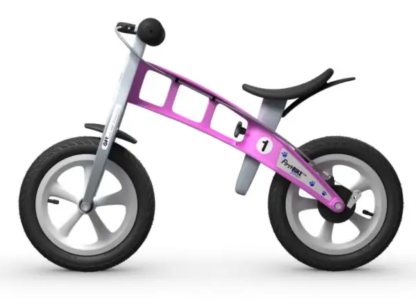 First Bike Street dětské odrážedlo růžová