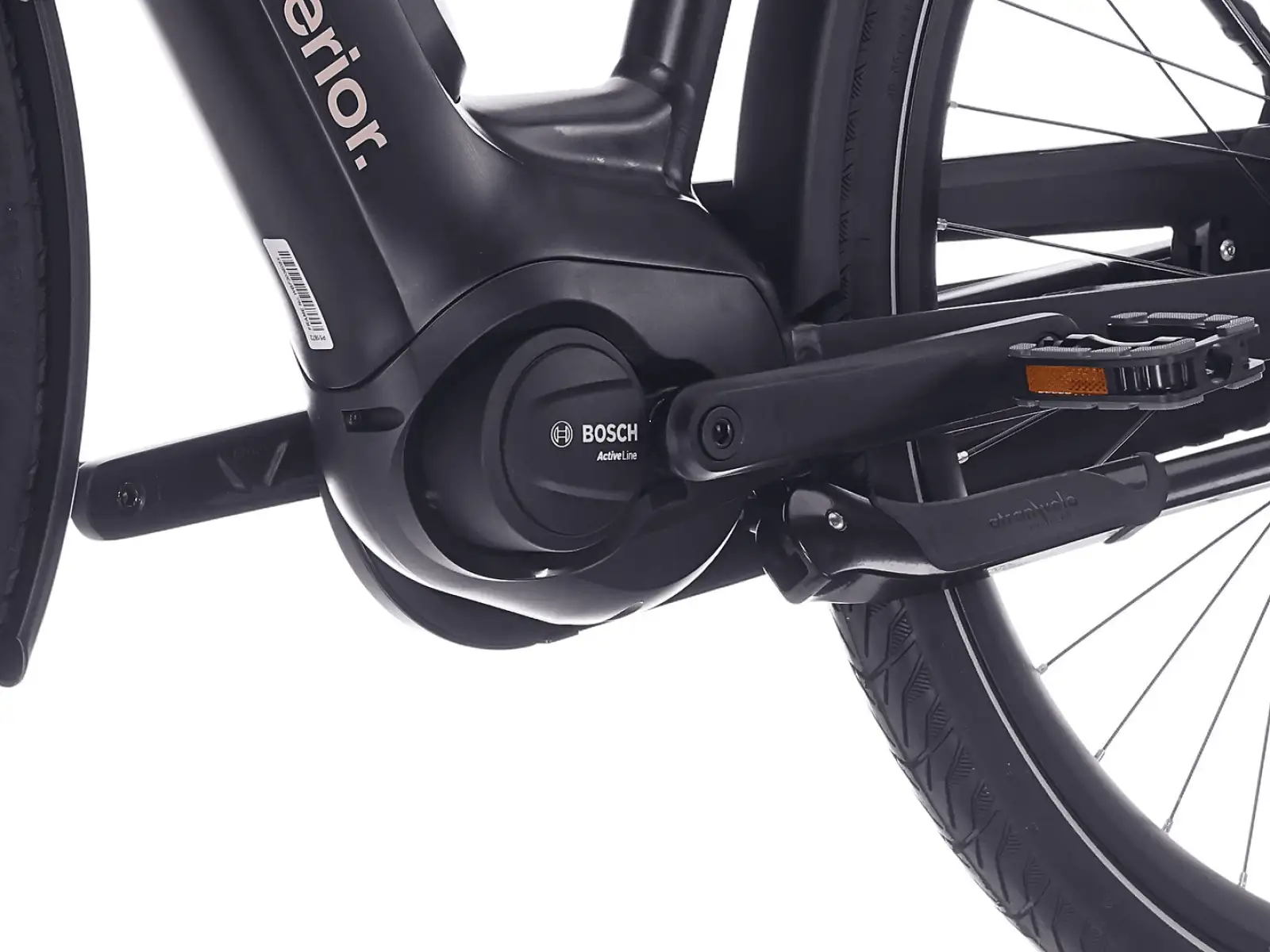Superior eWAY 5.9 městskí elektrokolo Matte Black