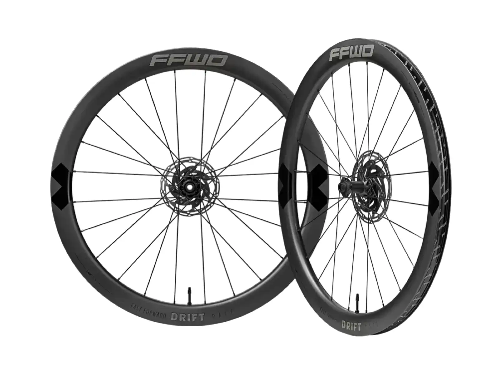 FFWD Drift Pace 48 DT240 2:1 EXP gravel vypletená kola MattBlack