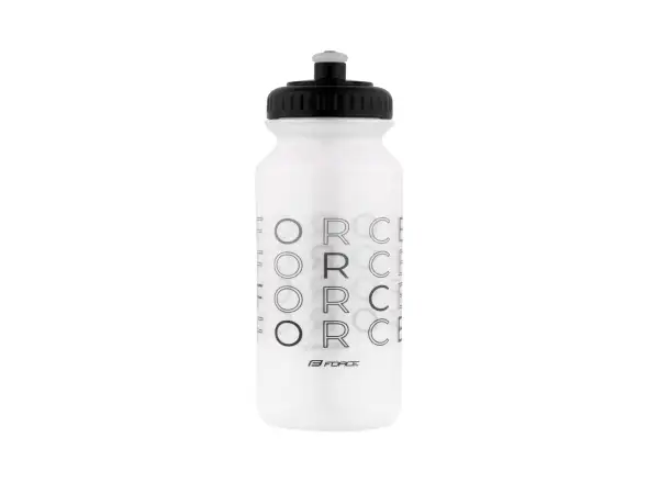 Force Enjoy cyklistická láhev 500 ml transparentní/černá