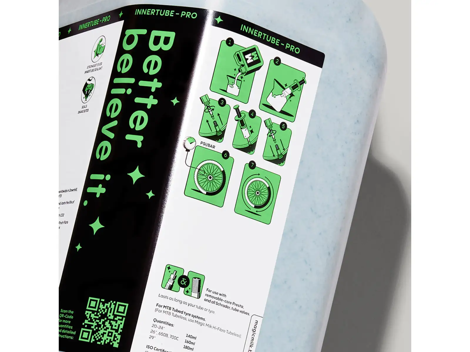 MAGIC MILK tmel do duší Hi-Fibre Innertube Pro 500ml