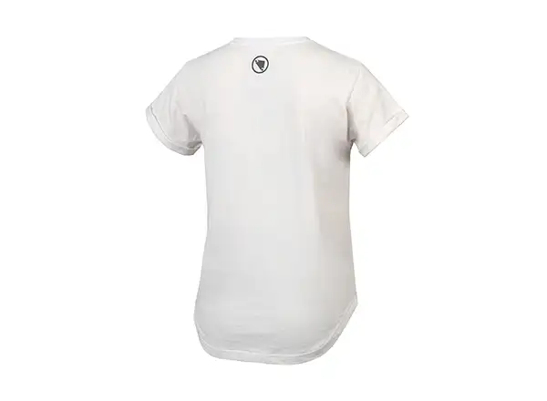 Endura One Clan Organic Tee Camo dámské triko White