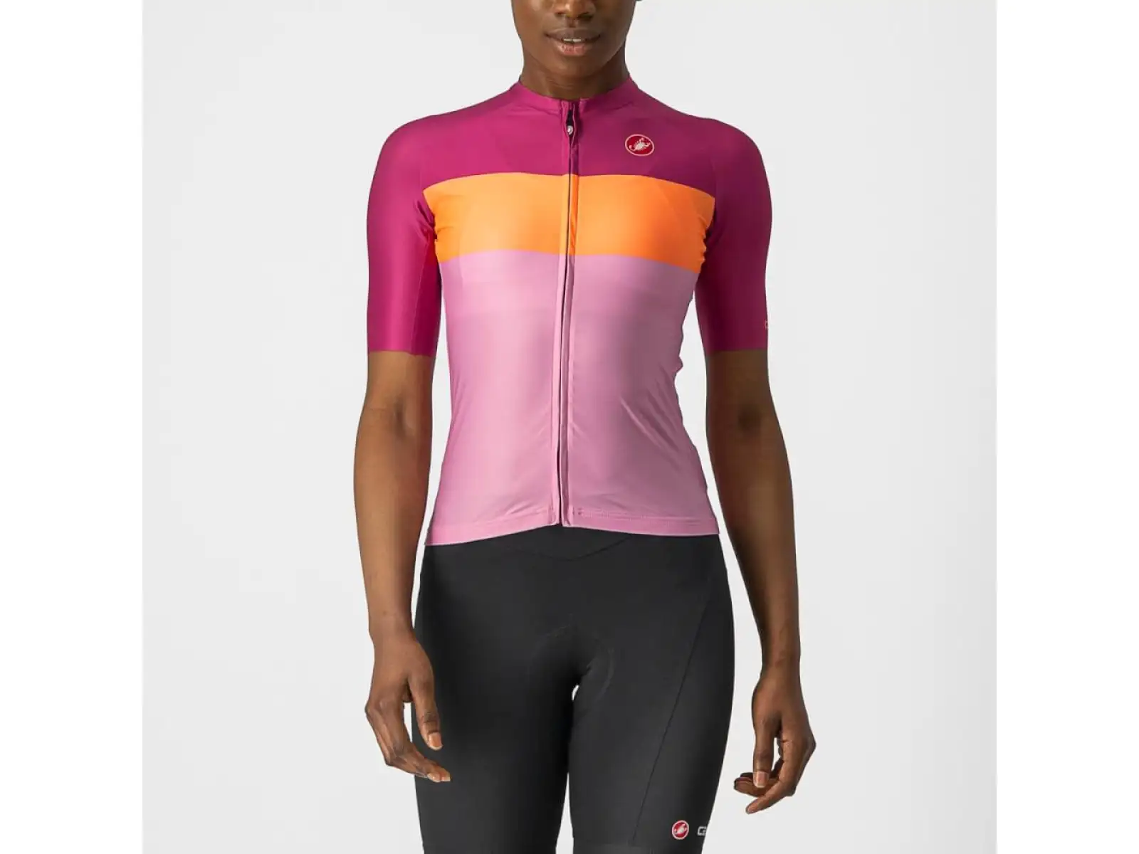 Castelli Aero Pro W dámský dres krátký rukáv růžová/coral flash