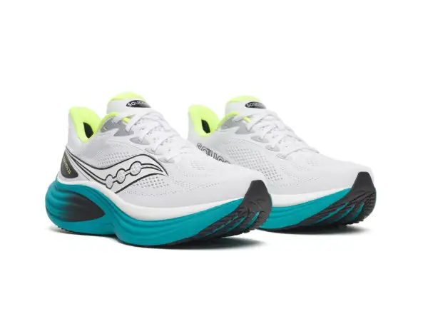 Saucony Triumph 24 pánské běžecké boty White/Tranquil