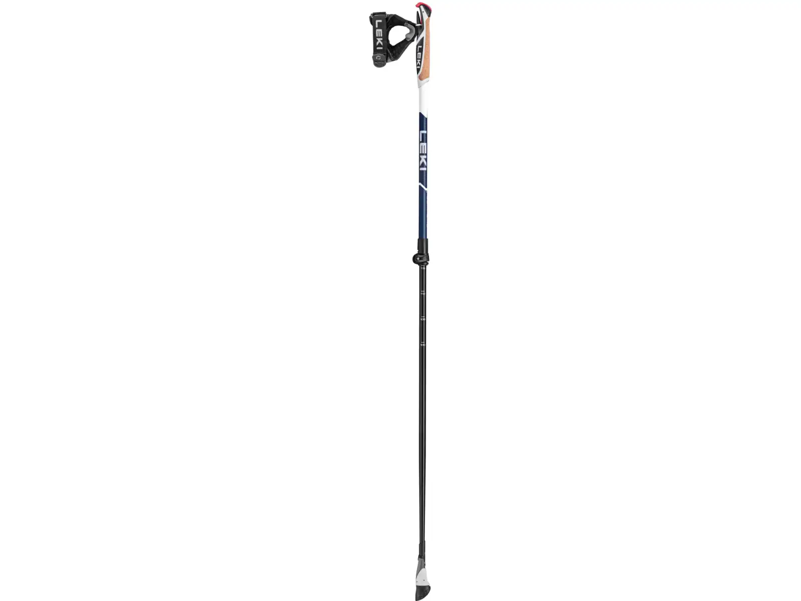 Leki Smart Supreme trekingové hole Midnightblue/White vel. 100-130 cm