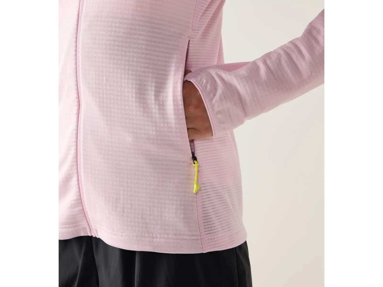 Haglöfs L.I.M Mid Multi Hood dámská mikina s kapucí Fresh Pink