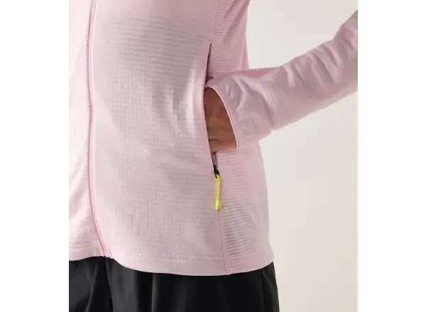 Haglöfs L.I.M Mid Multi Hood dámská mikina s kapucí Fresh Pink