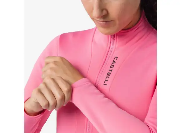 Castelli Sinergia 3 dámský dres dlouhý rukáv Rosa giro