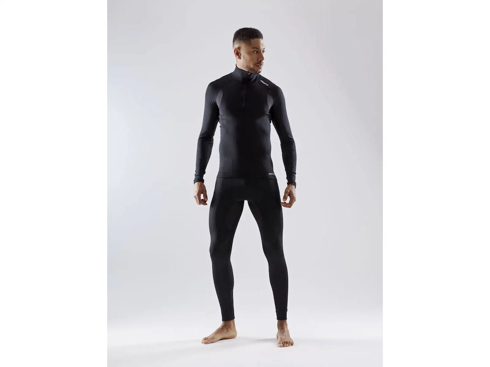 Craft Active Extreme X Zip pánské triko dlouhý rukáv černá