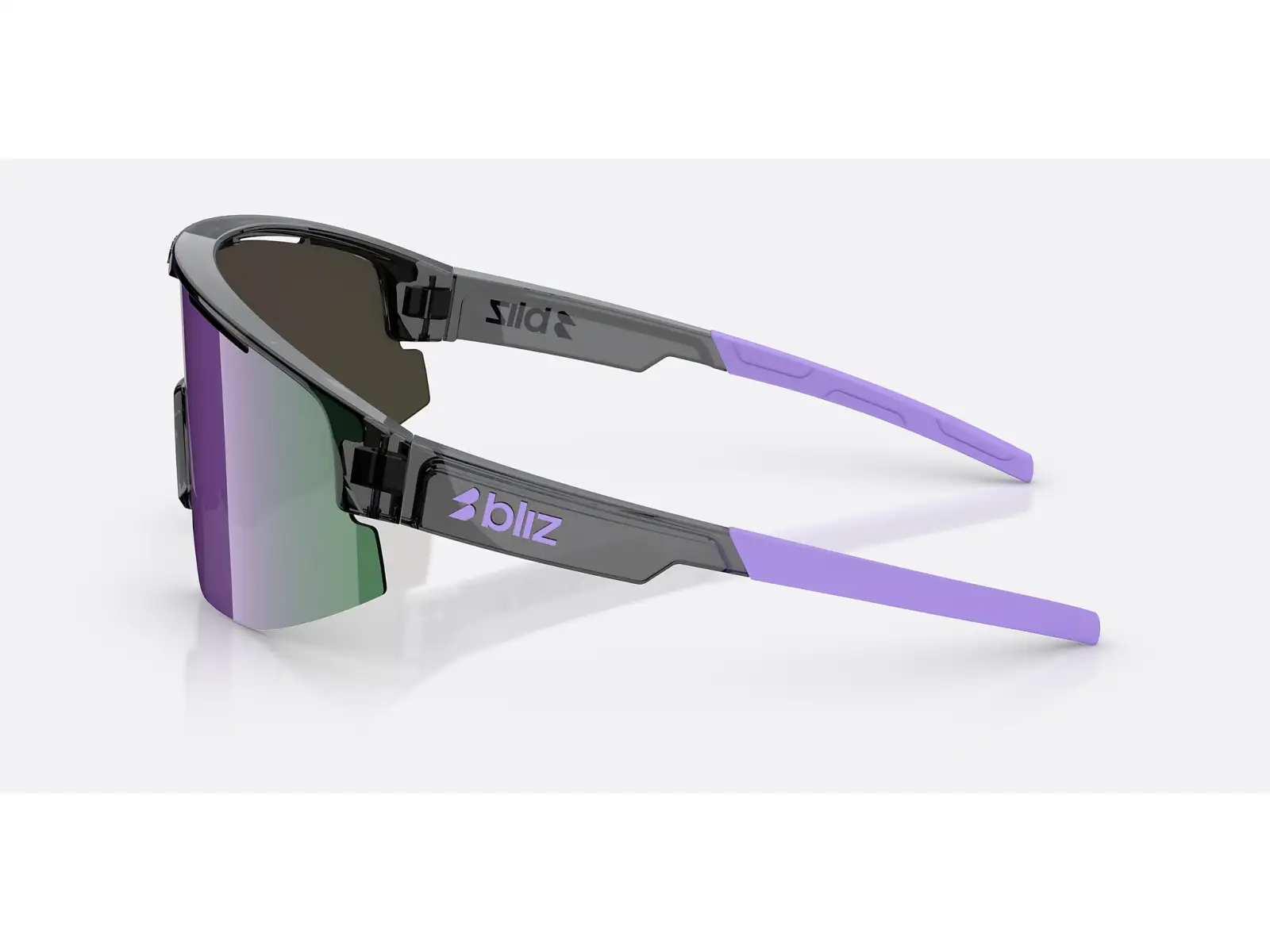 Bliz Matrix Small sluneční brýle Crystal Black/Grey Purple Multi