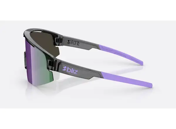 Bliz Matrix Small sluneční brýle Crystal Black/Grey Purple Multi
