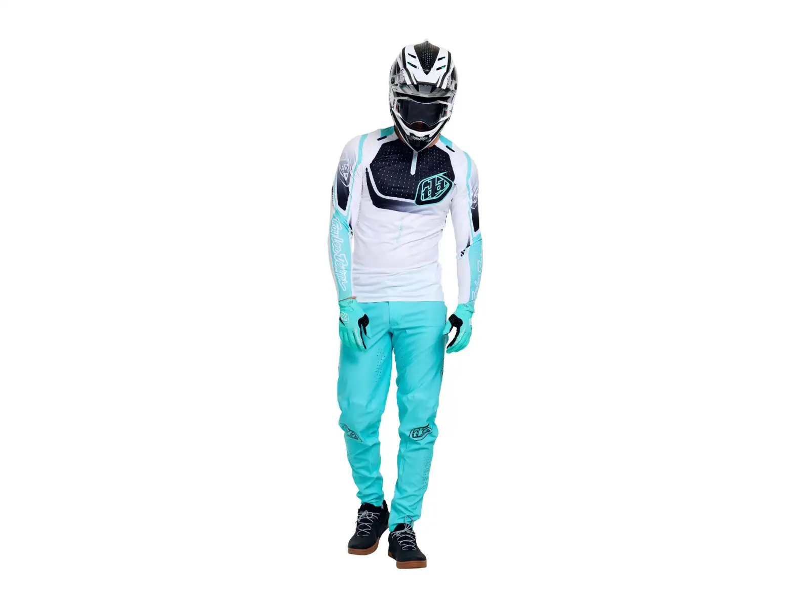 Troy Lee Designs Sprint Ultra pánský dres dlouhý rukáv Proton White