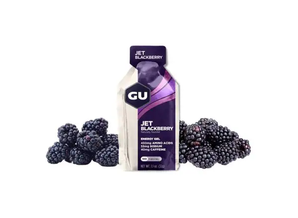 GU Energy Gel Jet Blackberry sáček 32 g