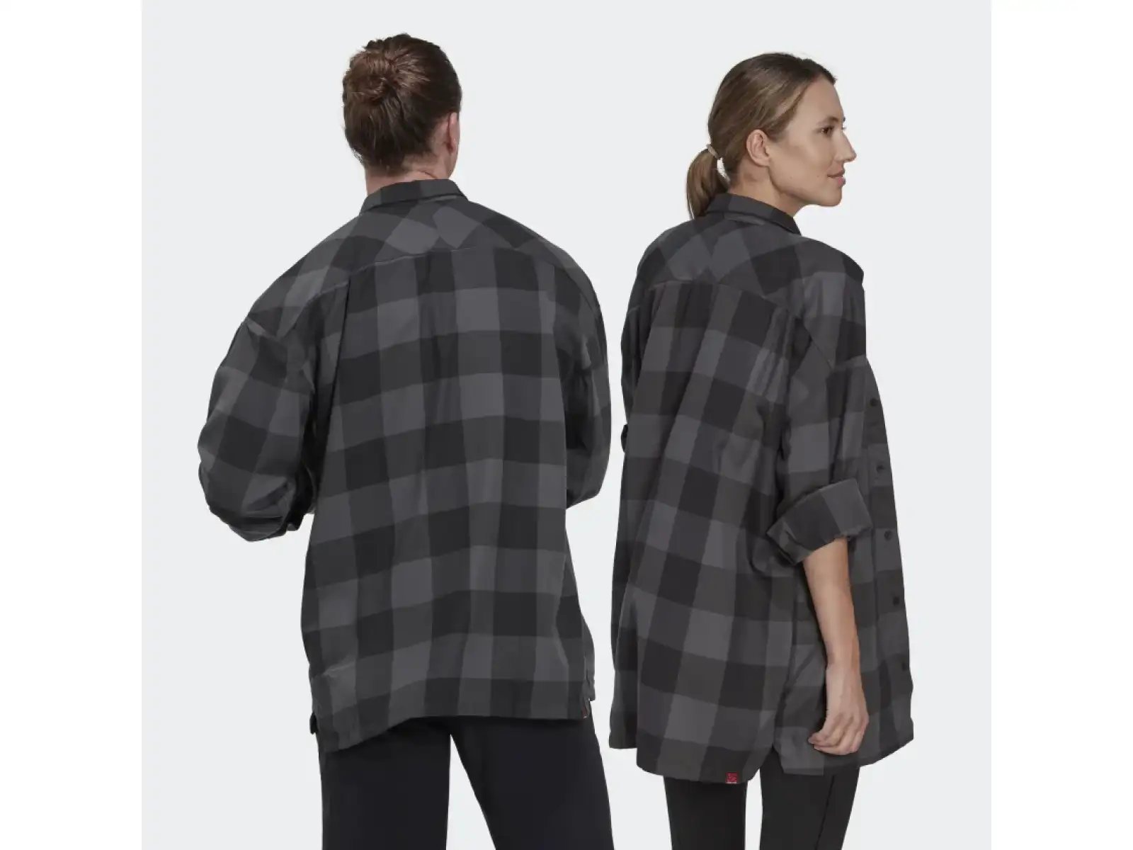 Five Ten Flannel pánská košile Grey Six/Black