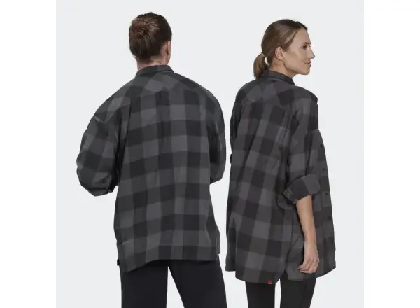 Five Ten Flannel pánská košile Grey Six/Black