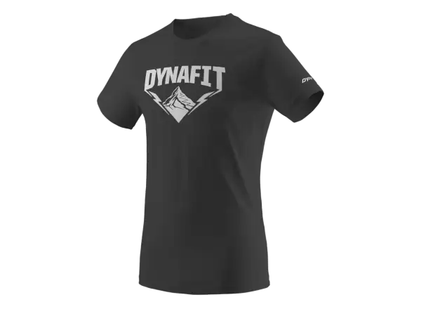 Dynafit Graphic Cotton pánské tričko krátký rukáv black out/hardcore