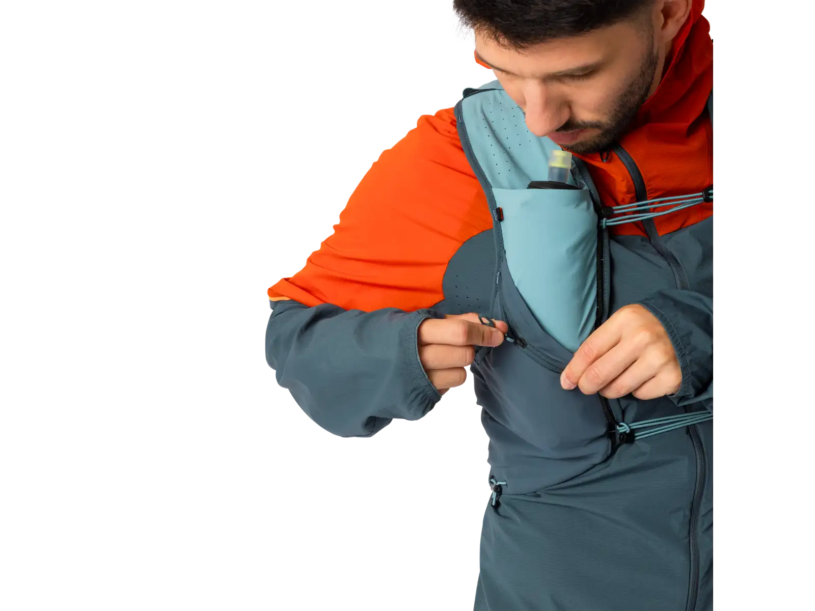 Dynafit Alpine 15 l běžecká vesta Smoke Blue/Cinder
