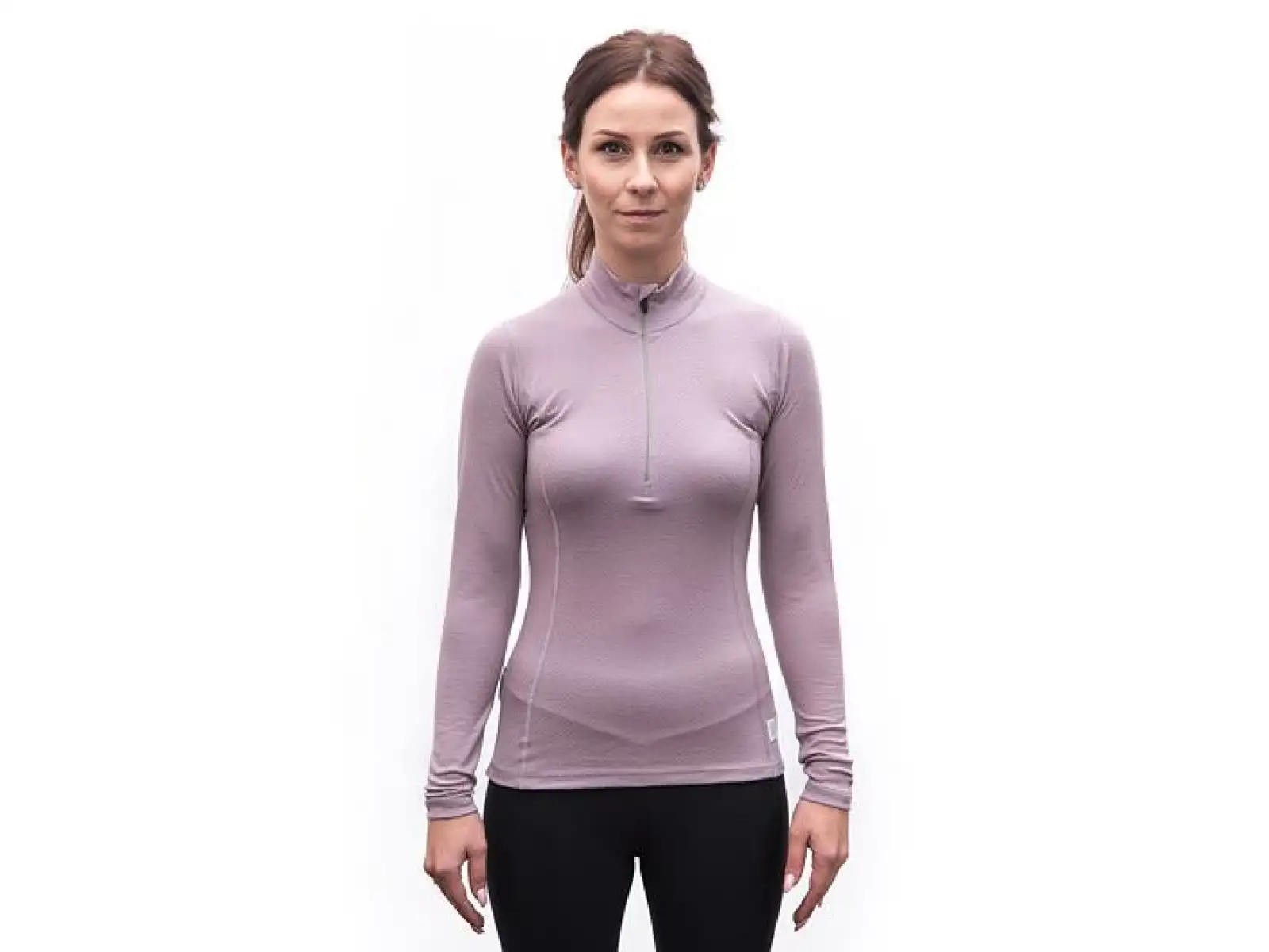 Sensor Merino DF dámské triko dlouhý rukáv Mystic Violet