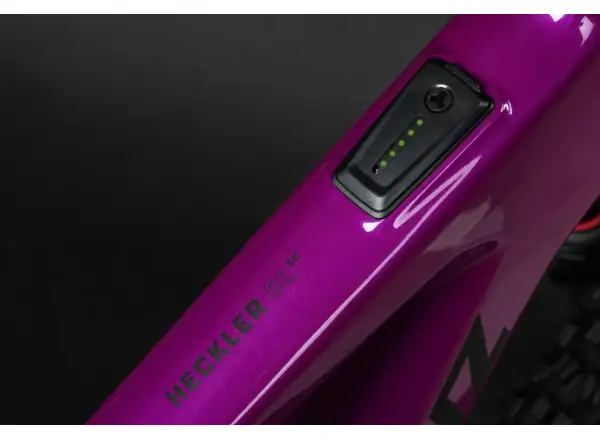 Santa Cruz Heckler SL 1 C R celoodpružené elektrokolo Gloss Magenta
