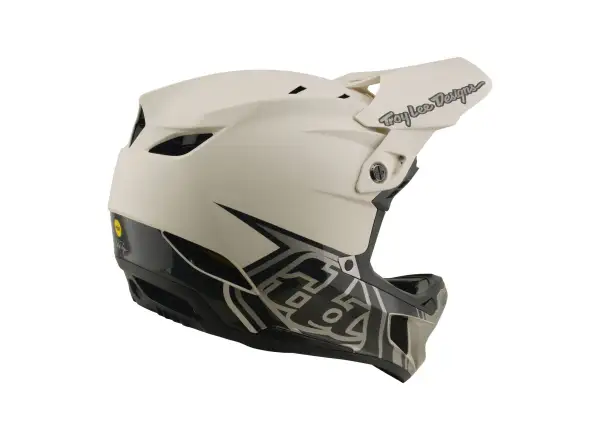 Troy Lee Designs D4 Composite MIPS přilba Stealth Pumice