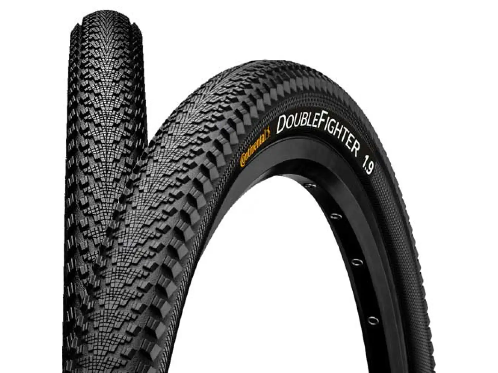 Continental Double Fighter III 29" MTB plášť drát