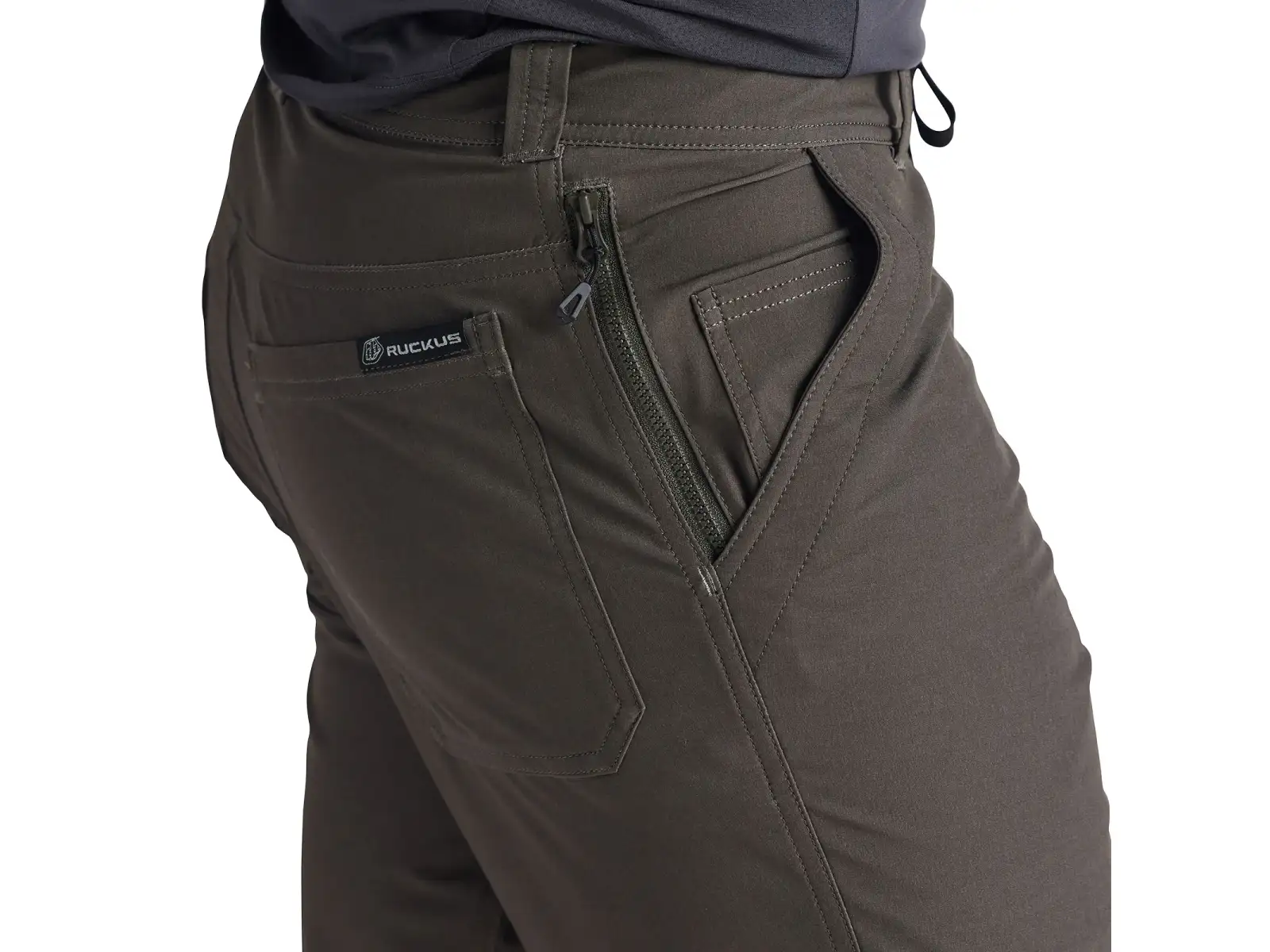 Troy Lee Designs Ruckus Long Travel Pant pánské kalhoty Mono Dark Pine