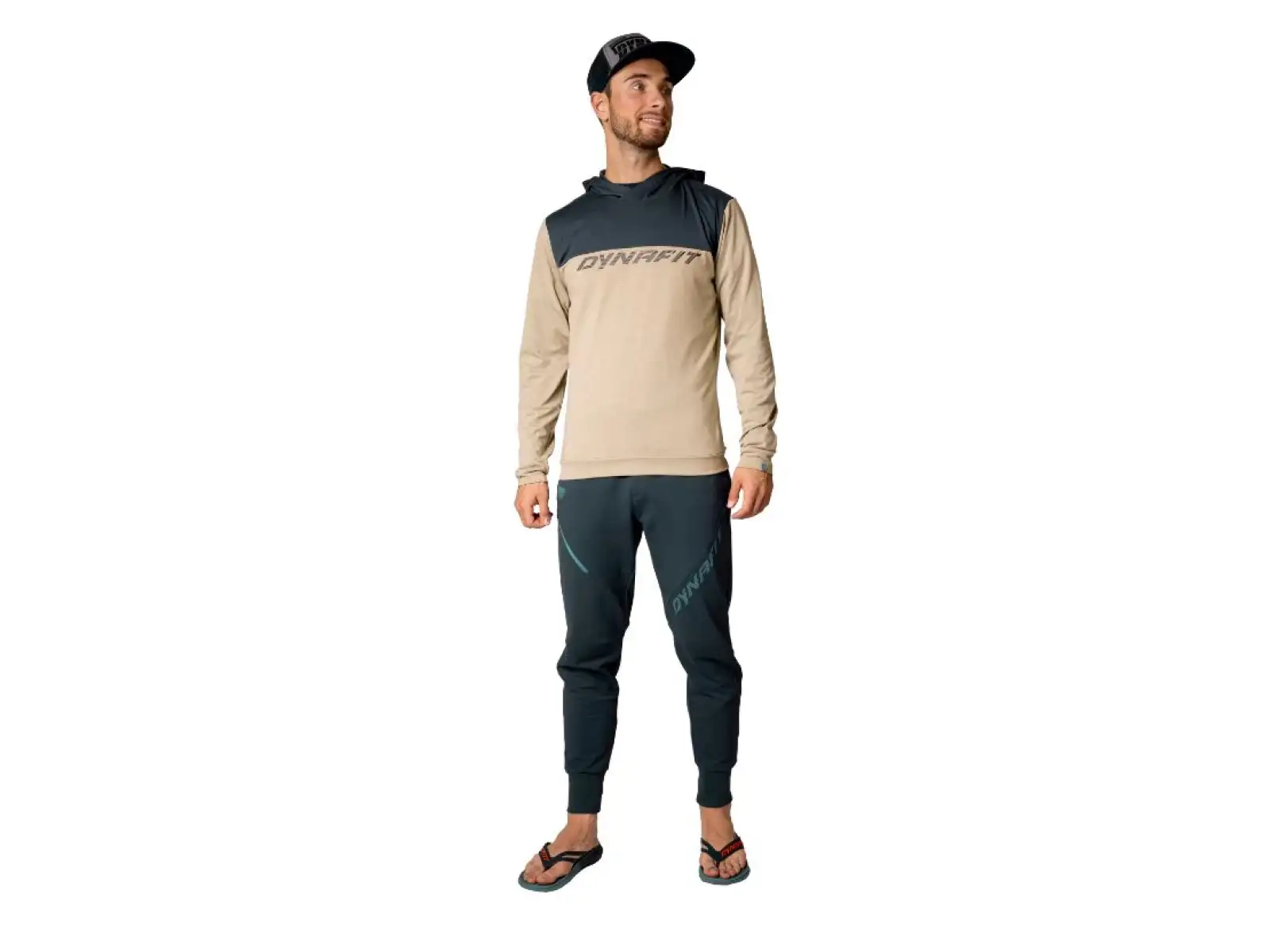 Dynafit 24/7 Drirelease® Hoody pánská mikina Rock Khaki